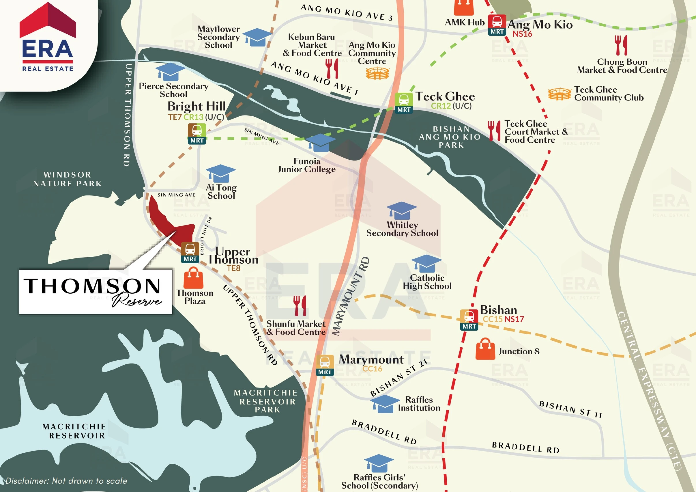 Thomson Reserve Location Map